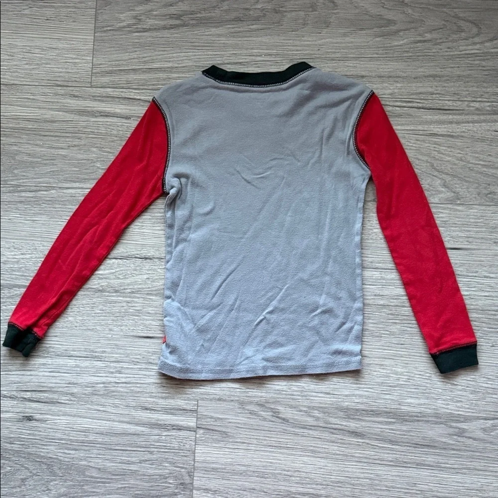 Disney Cars Red and Gray Pajama Top